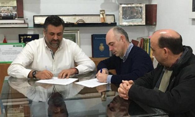 Coria firma un convenio con el colegio Diocesano de Cáceres para acoger los cursos de Técnico Deportivo