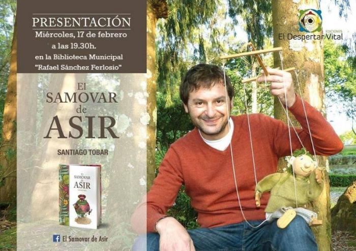 Coria apuesta por la literatura con la presentación de la novela El Samovar de Asir el próximo día 17