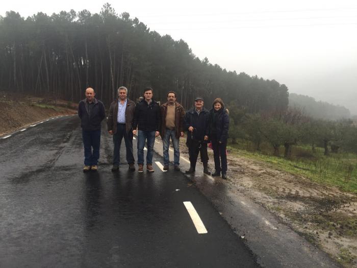 Diputación invierte 214.000 euros en la mejora de la carretera de la alquería hurdana de Cambrón