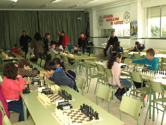 Cerca de un centenar de menores participó este fin de semana en el Torneo de Ajedrez Judex en Moraleja