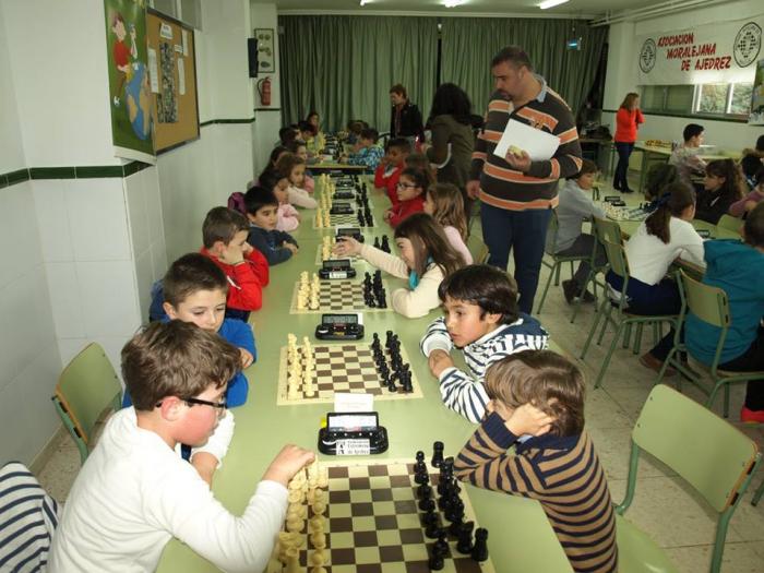 Cerca de un centenar de menores participó este fin de semana en el Torneo de Ajedrez Judex en Moraleja