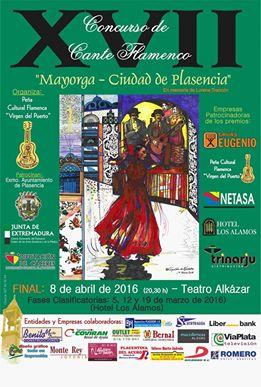 El Concurso de Cante Flamenco Mayorga-Ciudad de Plasencia repartirá cerca de 7.000 euros en premios