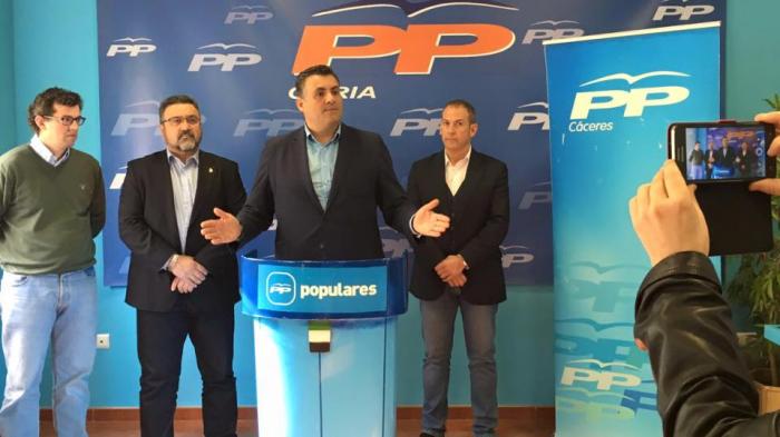 El PP reitera en Coria su rechazo ante la posible eliminación de las diputaciones provinciales