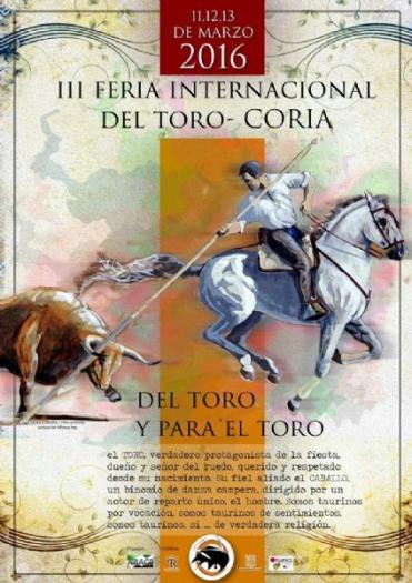 Coria inaugurará este viernes la III Feria del Toro con el homenaje al ganadero Victorino Martín