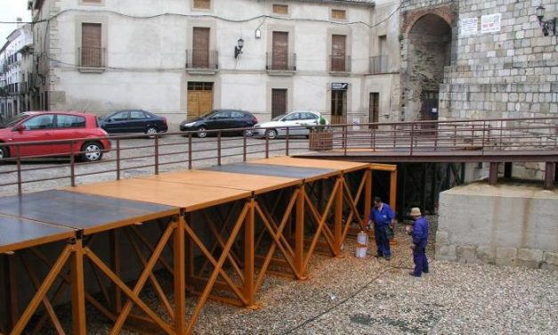 El Ayuntamiento de Coria colocará asientos con capacidad para 300 personas en La Cava durante San Juan