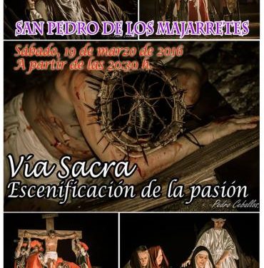 San Pedro de los Majarretes celebrará este sábado la tradicional representación de la Pasión de Cristo