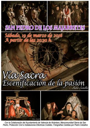 San Pedro de los Majarretes celebrará este sábado la tradicional representación de la Pasión de Cristo