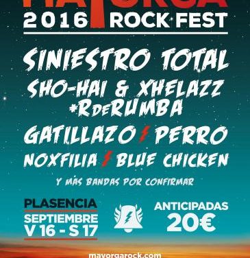 El Mayorga Rock de Plasencia abrirá sus puertas el 16 y 17 de septiembre con Siniestro Total y Gatillazo