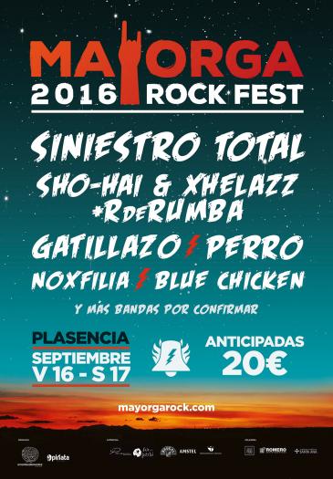 El Mayorga Rock de Plasencia abrirá sus puertas el 16 y 17 de septiembre con Siniestro Total y Gatillazo
