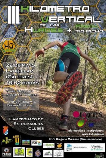 El III Kilómetro Vertical de Las Hurdes y el Premio Tío Picho tendrán lugar el próximo 22 de mayo