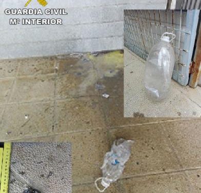 La Guardia Civil detiene a dos menores por detonar dos artefactos explosivos en Zarza de Granadilla