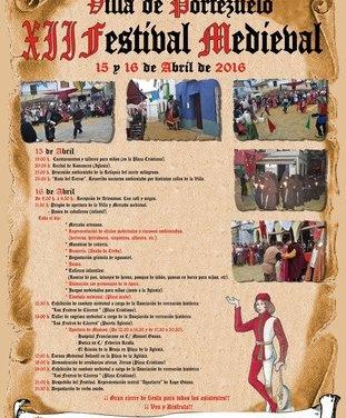 Portezuelo celebrará los días 15 y 16 el XII Festival Medieval con animación de calle y degustaciones
