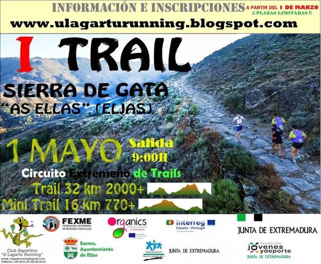 El I Trail Sierra de Gata «As Ellas» se celebrará el próximo 1 de mayo con dos pruebas deportivas