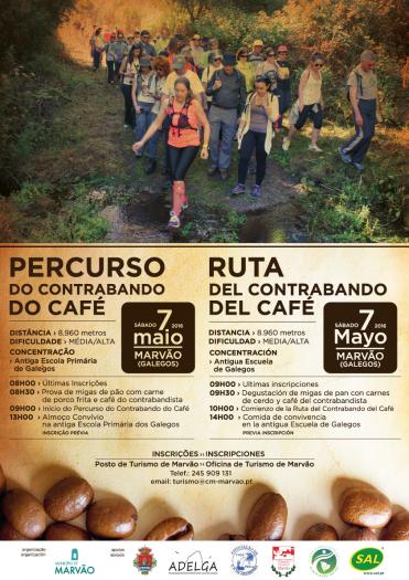 Marvão celebrará el 7 de mayo la Ruta del Contrabando del Café por la frontera hispano-lusa