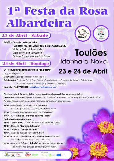 El concejo luso de Idanha-a-Nova se prepara para acoger los días 23 y 24 la I Fiesta de la Rosa Albardeira