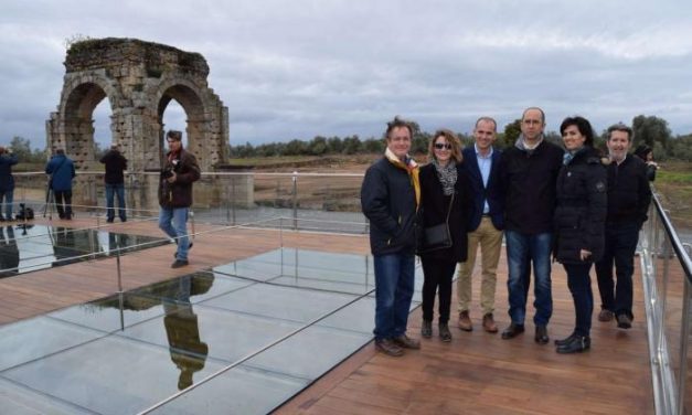 Cultura recupera el anfiteatro y mejora la visita a las termas de la Ciudad Romana de Cáparra