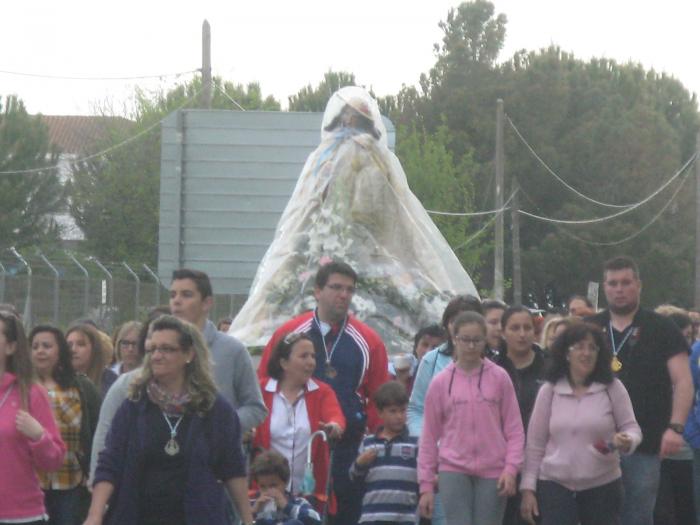 La Virgen de la Vega llega este domingo a Moraleja acompañada por numerosos fieles