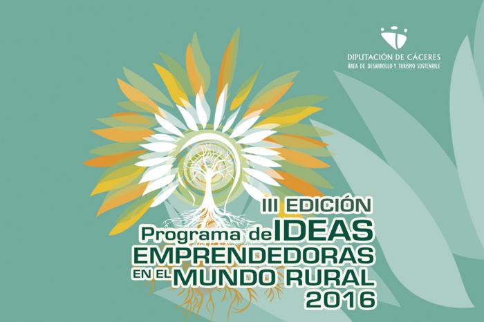Diputación repartirá 25.000 euros en el III Programa de Ideas Emprendedoras en el Mundo Rural