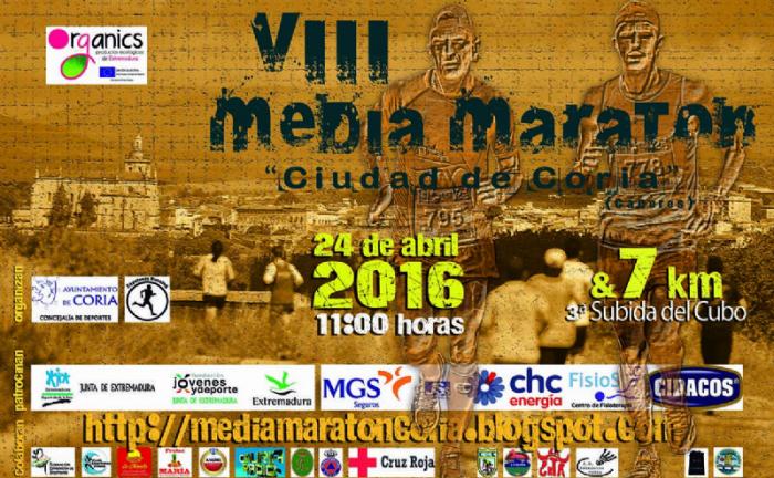 La VIII Media Maratón Ciudad de Coria reunirá este domingo a decenas de deportistas