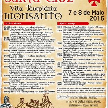 La villa lusa de Monsanto celebrará este fin de semana la fiesta templaria de la Divina Santa Cruz