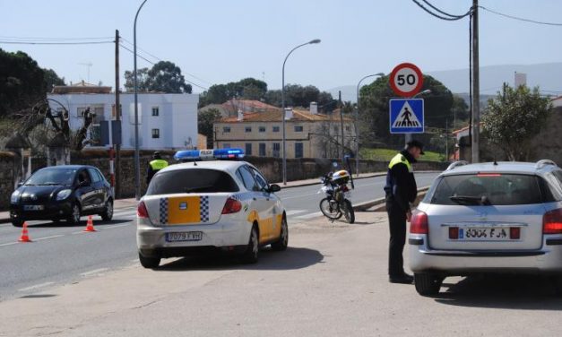 La Policía Local de Plasencia detiene a cuatro conductores por delitos que atentan contra la seguridad vial
