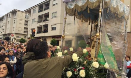 La Virgen de Argeme regresa a su santuario para celebrar este lunes la romería en su honor