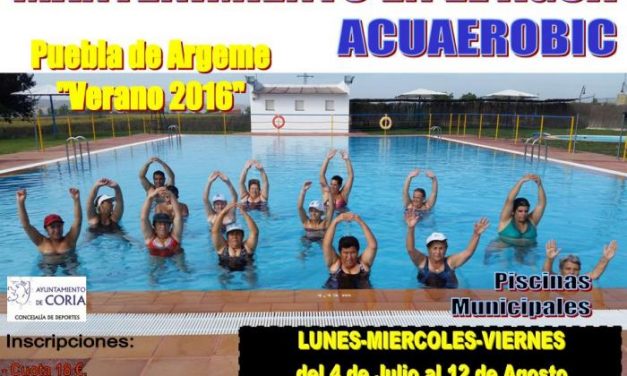 El Ayuntamiento de Coria abrirá el 7 de junio el plazo de inscripción de las actividades de deporte acuático