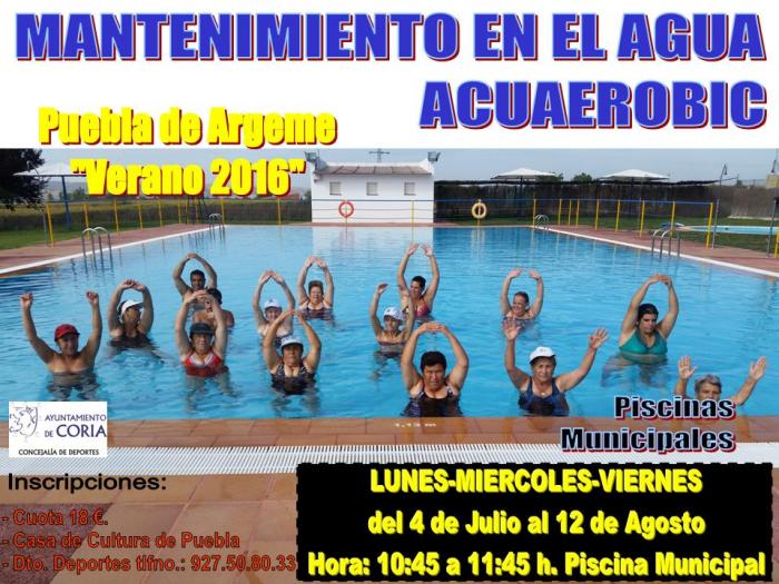 El Ayuntamiento de Coria abrirá el 7 de junio el plazo de inscripción de las actividades de deporte acuático