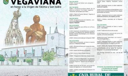 Vegaviana celebra este fin de semana las fiestas de San Isidro y la Virgen de Fátima con música y actos taurinos