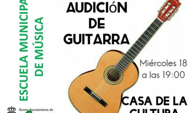 Alumnos de la Escuela de Música de Moraleja ofrecerán este miércoles un concierto de guitarra
