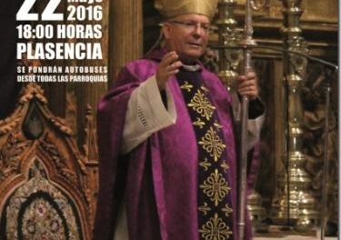 La Diócesis de Plasencia despedirá este domingo a su Obispo con una eucaristía en la catedral
