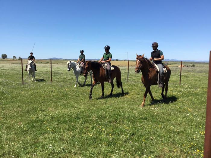 El Centro de Formación del Medio Rural de Moraleja celebra una jornada de campo con dos vaquillas