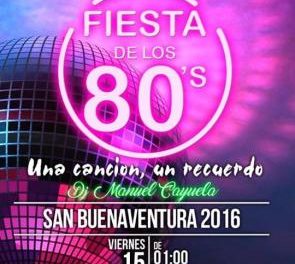 El Ayuntamiento de Moraleja aprovecha San Buenaventura para organizar una fiesta con música de los 80