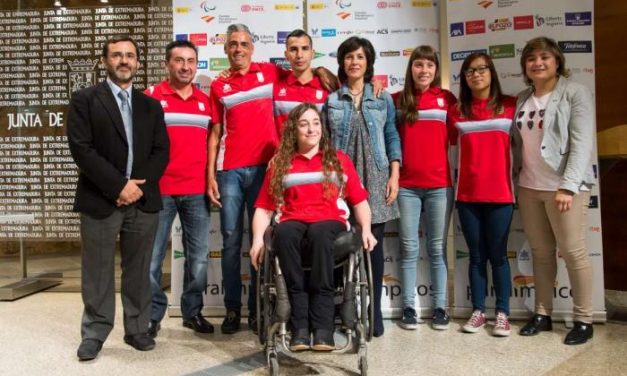Gutiérrez presenta a los deportistas  preseleccionados para los Juegos Paralímpicos de Río de Janeiro