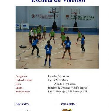 Las escuelas deportivas de Moraleja clausuran la temporada con un torneo de ajedrez y otro de voleibol