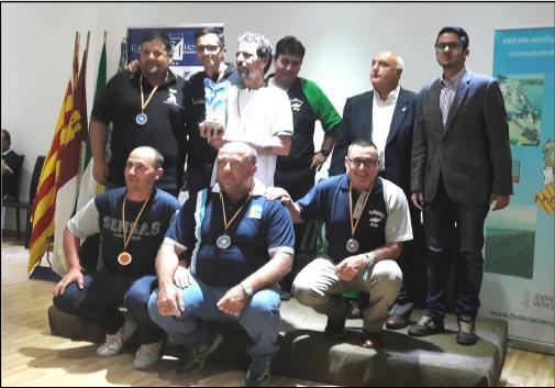 La Unión de Pescadores de Plasencia logra la medalla de bronce en el XXV Campeonato de España de Agua Dulce
