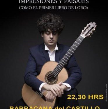 La Barbacana del Castillo de Coria acogerá un concierto de guitarra con la Generación del 27 como protagonista