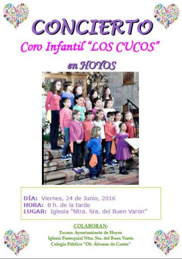 El coro infantil «Los Cucos» de Acebo ofrecerá este viernes en Hoyos su segundo concierto en solitario