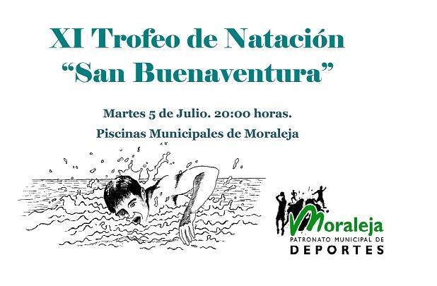 La piscina de Moraleja acogerá el día 5 de julio el XI Torneo de Natación San Buenaventura