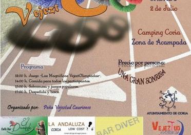 El camping de Coria acogerá este sábado una nueva edición de «Las Magníficas Vejeztolimpiadas»