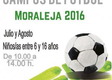 El Ayuntamiento de Moraleja abre  el plazo de inscripción para los Campus de Fútbol y de Deportes de Raqueta