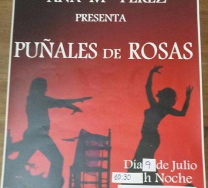 La escuela de baile de Ana María Pérez presentará este sábado su espectáculo  “Puñales de Rosas”