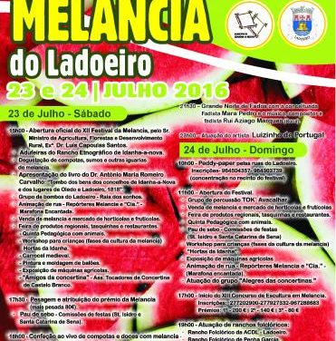 El municipio luso de Ladoeiro, en Idanha-a-Nova, celebrará los días 23 y 24 el XII Festival de la Sandía
