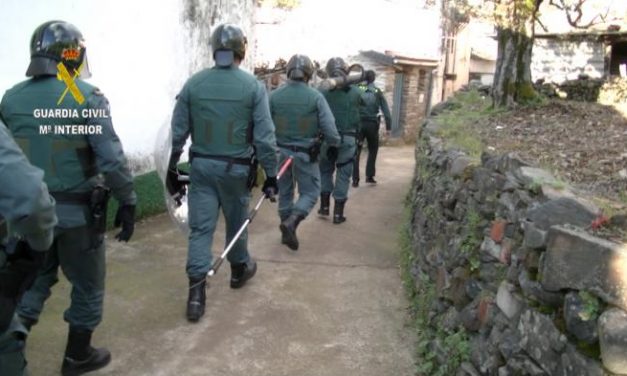 Cae en el norte de Cáceres una banda criminal responsables de numerosos robos