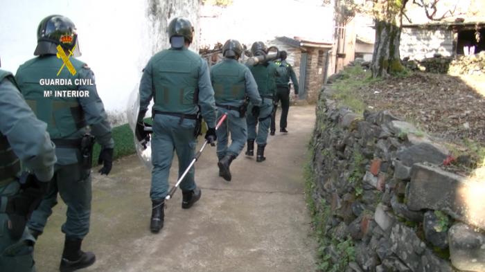 Cae en el norte de Cáceres una banda criminal responsables de numerosos robos