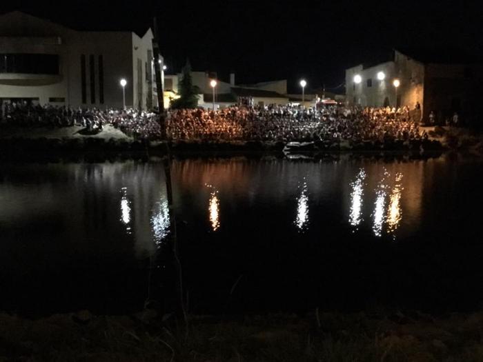 Moraleja pone fin a San Buenaventura con una fiesta piromusical en homenaje a las víctimas de Niza