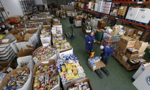 El Banco de Alimentos de Plasencia reparte 69.000 kilos de comida del Fondo Español de Garantía Agraria