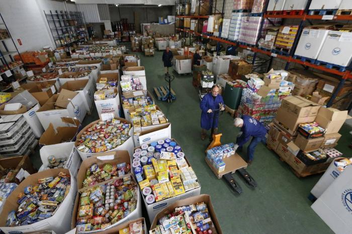 El Banco de Alimentos de Plasencia reparte 69.000 kilos de comida del Fondo Español de Garantía Agraria