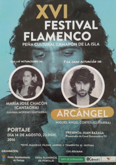 Portaje acogerá el 14 de agosto el XVI Festival de Flamenco organizado por la peña «Camarón de la Isla»