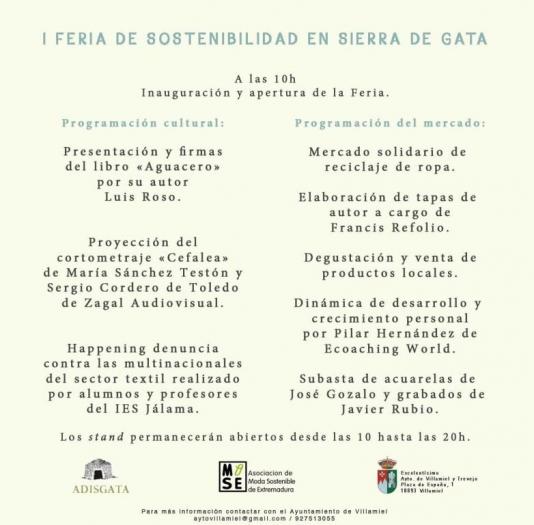 Sierra de Gata celebra la I Feria de la Sostenibilidad con actividades alternativas este domingo